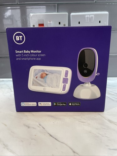 BT Smart Video BABYPHONE 5 Zoll Display Bildschirm Fernbedienung PTZ Kamera Cam 096030