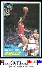 1981-82 Topps #MW69 Reggie Theus Chicago Bulls Basketball Card