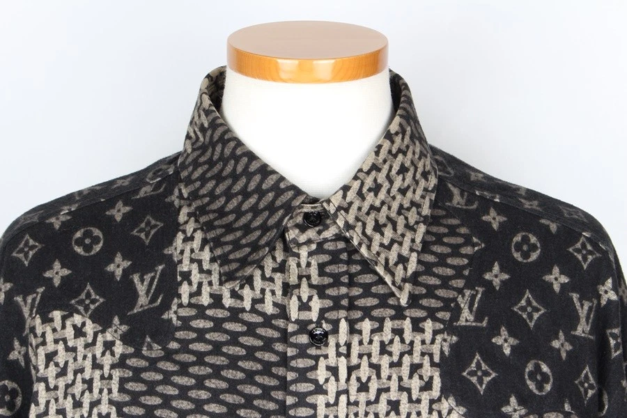 LOUIS VUITTON（LV） Giacca camicia flanella Louis Vuitton Nigo 91013216