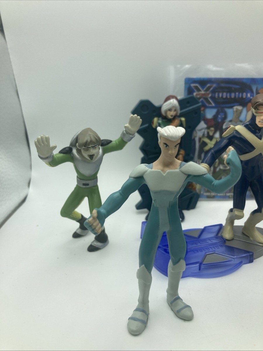 Vintage 2001 Burger King X-Men Evolution Figures Marvel Comics