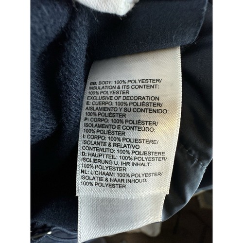 The North Face Reversible Hooded Faux Fur Lined Coat, Blue XL cold weather 67-26 - Picture 9 of 16