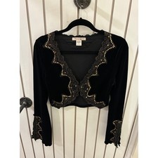 Vintage Beaded Runway 101 Blouse
