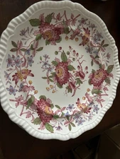 Copeland Spode ASTER RED Dinner Plates England Set Of 4