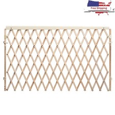 Extra Wide Baby Gate Room Divider Walk Thru Kids Pets Safety Hardware Mount