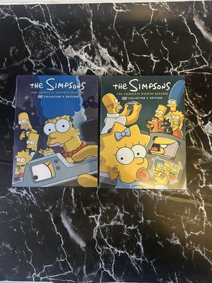 #ad The Simpsons: The Complete 8th amp; 9th Seasons Collector#x27;s Edition New Sealed $55.00