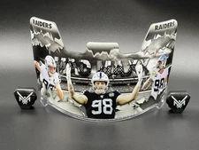 Raiders Madd Maxx Crosby Custom Full Size Helmet Visor