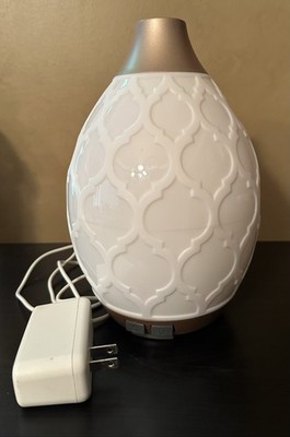 Young Living Desert Mist Ultrasonic Essential Oil Diffuser White- TESTED Works
