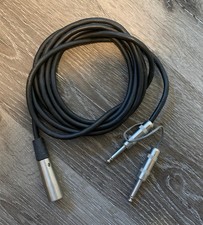 Switchcraft XLR Insert cable to 1/4" 7 ft Audio Connector Cable - Made In USA