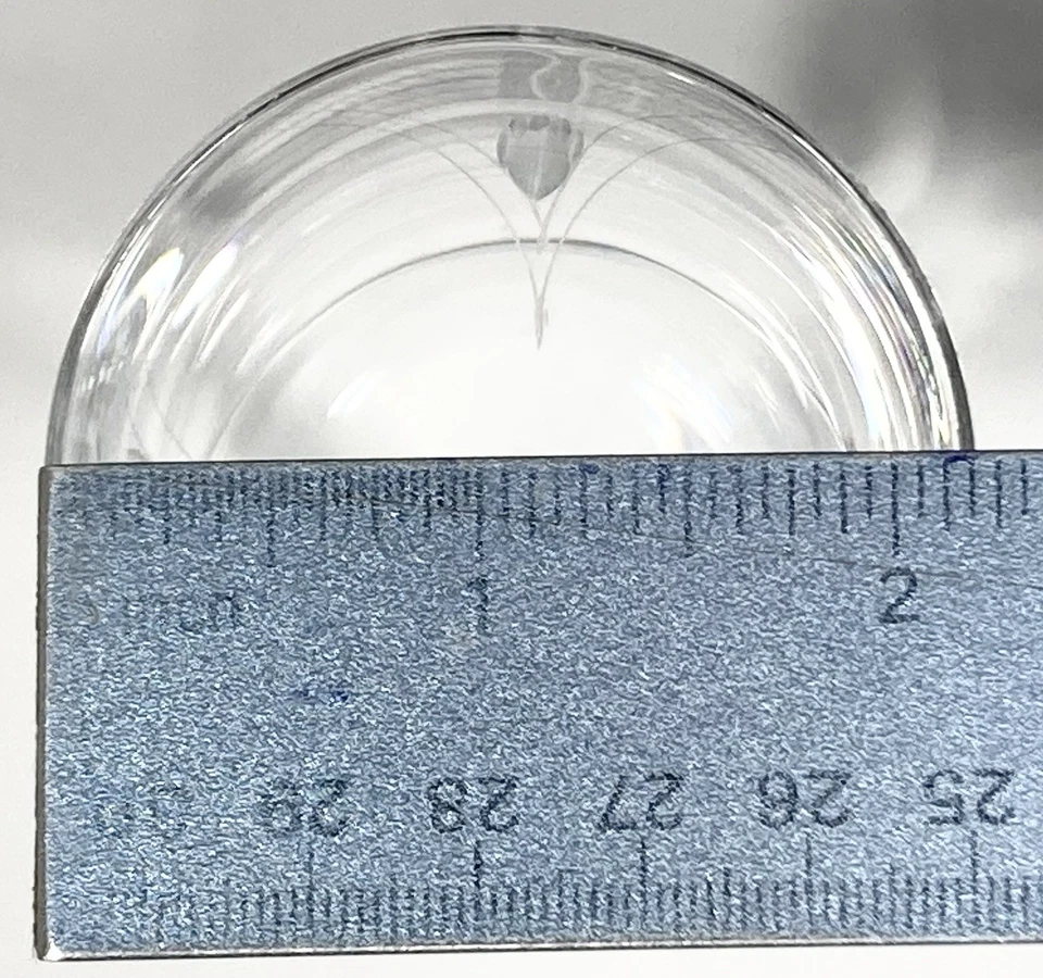 6 Fostoria HERALDRY Wine Glass Goblets 5 1/4" Set Etch 743 Stem 6012 Vtg RARE - Image 3 of 4