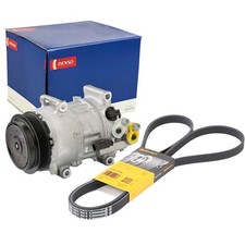 DENSO Klimakompressor + 5PK1765 für MERCEDES W169 W245 A150-A200 MERCEDES-BENZ