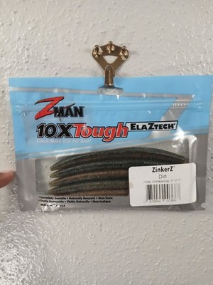 Zman ZinkerZ Dirt Soft Stickbait Worm Freshwater Fishing Lure