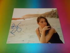 Kina Grannis US singer signed autograph on 20x25 photo in person