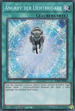 YuGiOh Angriff der Lichtbrigade (V.3) RA02-DE055 Secret Rare Deutsch NM 1st