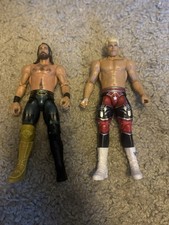 WWE Basic Lot Of 2 Seth Rollins Cody Rhodes Main Event Series (NEED GONE)