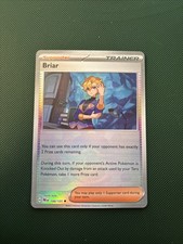 Briar 100/131 Poke Ball Reverse Holo Prismatic Evolutions Pokemon - Near Mint NM