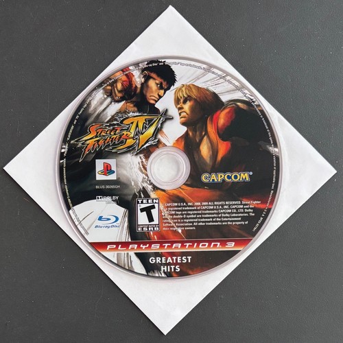 Super Street Fighter IV Sur PlayStation 3 - PAL, Très Bon état, Jeu Complet