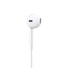 WHITE - Apple EarPods Headphones with 3.5mm Plug, Wired Earbuds with Built-in