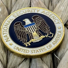 NSA US National Security Agency DOD Challenge Coin IN STOCK-SHIPS IN 24HRS!