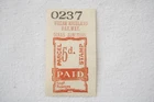 Welsh Highland Railway Dinas Junction Railway Parcels Letter Newspaper Stamp