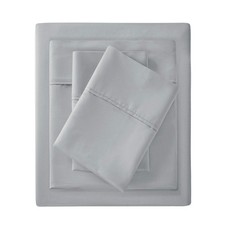 Madison Park 1500 Thread Count Cotton Blend Sheet Set Grey King