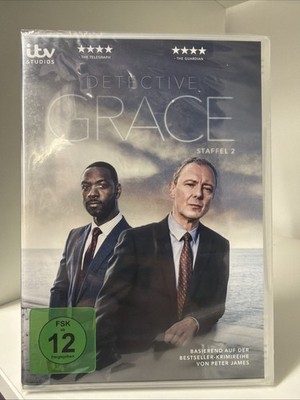 Detective Grace - Staffel 2 (DVD) John Simm Richie Campbell Folie eingerissen