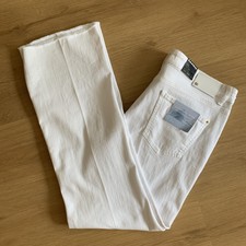 Cambio Jeans Paris flared Weiß Gr. 44 stretc...