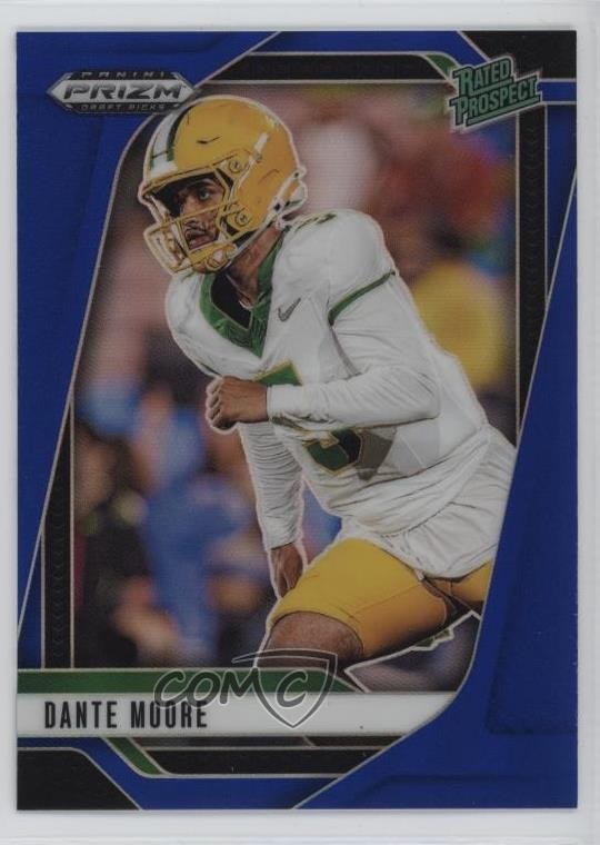 2025 Panini Prizm Draft Picks Blue Prizm 71/249 Dante Moore #164 1k9t