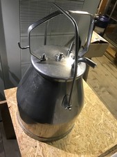 Edelstahl Melkeimer  mit Deckel und Dichtung