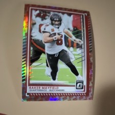 2023 Panini Donruss Optic One Hundred Prizm Baker Mayfield #148 Buccaneers