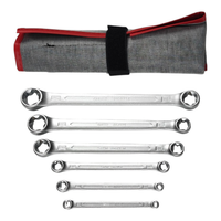 KS Tools Doppel-RingschlüSselsatz E-Profil E6–E24 – Matt Satiniert