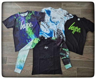 SET - 4 x coole Shirts der Marke Hype für Jungen - Größe 164 (14 Jahre) - TOP  