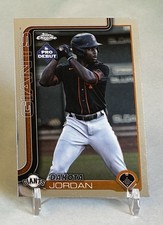 Dakota Jordan 2025 Topps Pro Debut #PDC-146 Chrome Giants