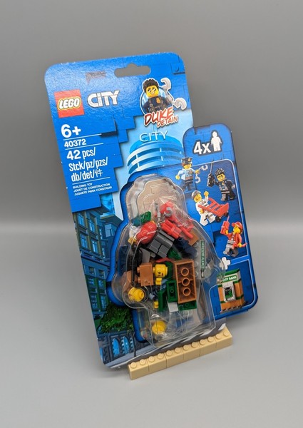 Lego | City | 40372 | Polizei-Minifiguren-ZubehöRset | 4 Minifiguren | Neu | Eol-image