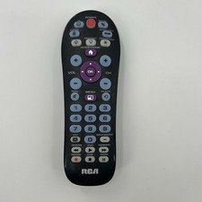 RCA RCR414BHZ 4-Device Universal Remote Control Tested Works Fast Shipping