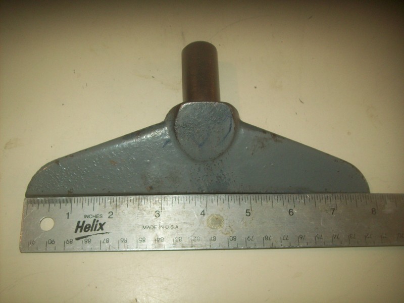 8" Long Steel  Tool Rest 7/8" Post For 9"  Sears Craftsman Wood Lathe 103.23070