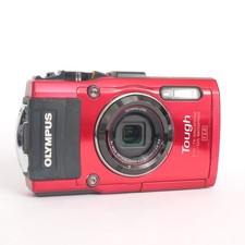 Olympus Tough TG-4 16.0MP Digital Camera - Red Body Only 