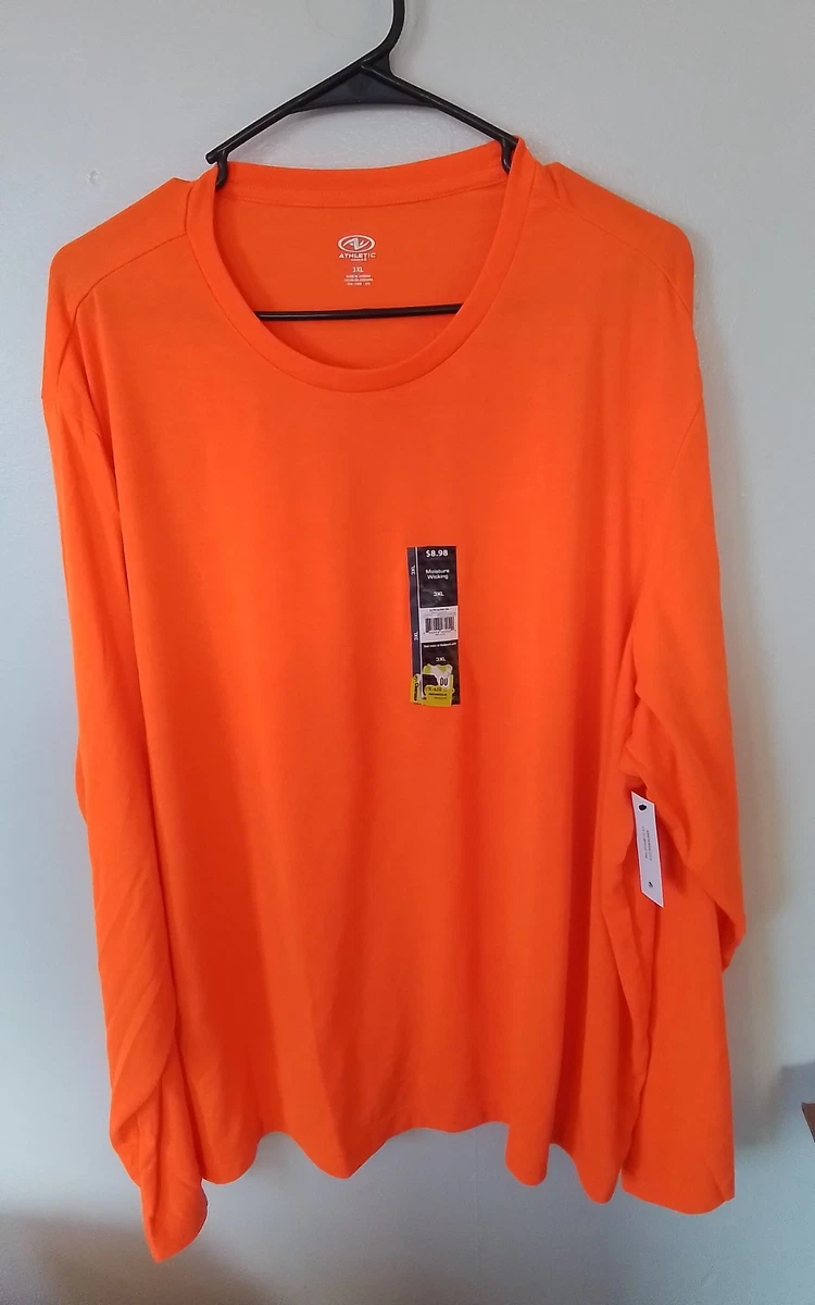 T-Shirt de travail manches longues haute visibilité bicolore Portwest PW3 Orange / Marine 4XL