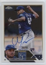 2023 Topps Chrome Update Auto Max Castillo #RA-MC Auto 0x4h