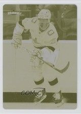 2025 Fleer Ultra Rookies Printing Plate Yellow 1/1 Elias Pettersson D Rookie RC