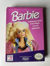 BARBIE Nintendo NES, w/box - No Manual tested 