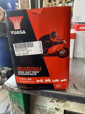 YUASA Wartungsfreie AGM-Batterie BATTERY-MNT FREE.33 LITER
