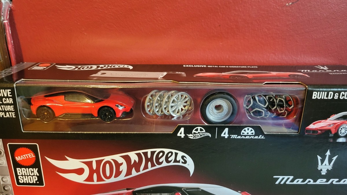 Maserati MC20 Mattel Brick Shop Hot Wheels BRAND-NEW | eBay