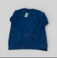 ALL SAINTS FLEECE  LONG SLEEVE CREW NECK SWEATSHIRT 50% OFF