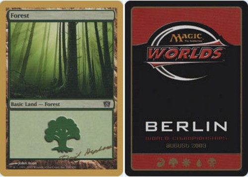 Forest - 8th Edition 348 - Dave Humpherys - 2003 ~ Heavily Played World Champion
