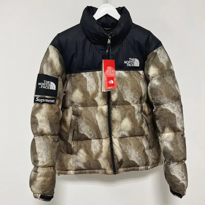 Supreme The North Face 13FW Fur Print Nuptse Jacket Men L thumbnail 2