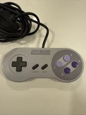 Nintendo SNES Controller • SNS-102 • Super Nintendo • OEM • Authentic Tested