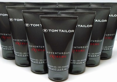(33,32  /L), TOM TAILOR, ADVENTUROUS EXTREME, 750 ml Duschgel, (10x 75 ml)
