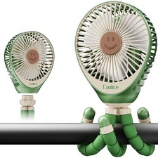 Stroller Fan Clip on for Baby, 30Hrs Removable Fan for Strollers and Car Seat, 3