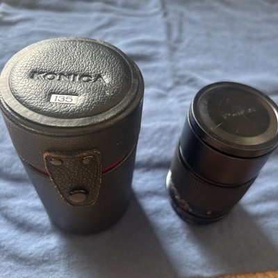 KONICA Hexanon AR 135mm f/3.2 Vintage Lens 