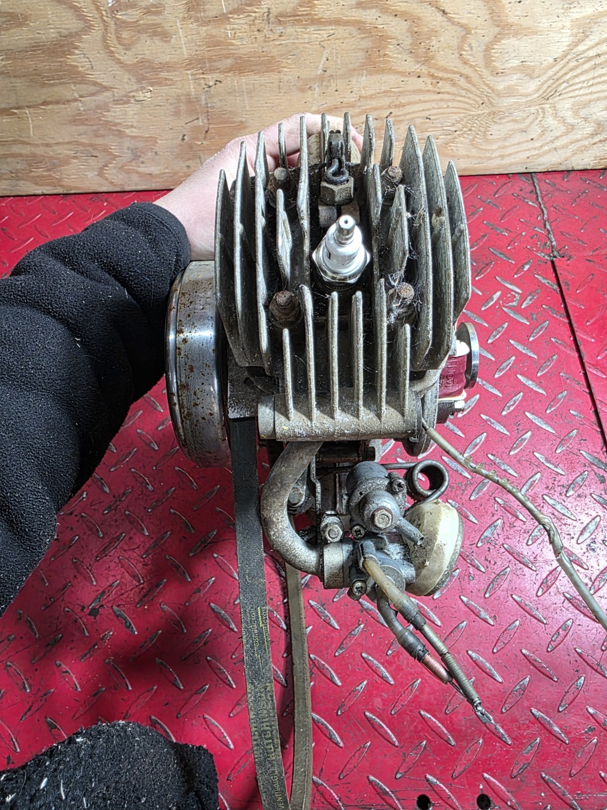 1975 Mobylette Motobecane 4T Engine Assembly